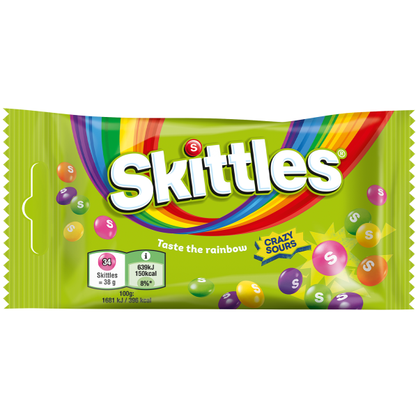 Skittles Crazy Sours 38g