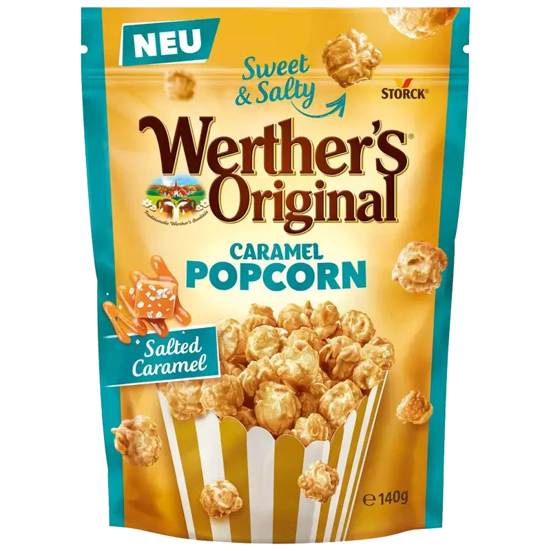 Werther's original popcorn