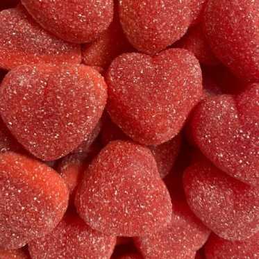 Cœur Fourré Acide Fraise